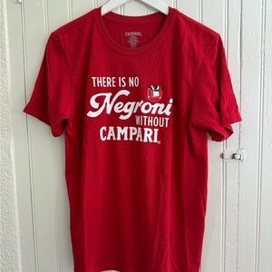 Red 'Negroni' Short Sleeve Tee